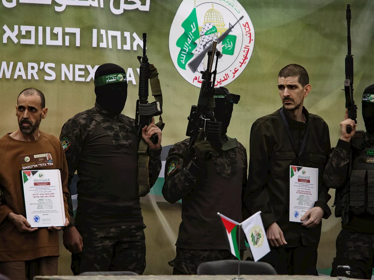 Estado crítico de los rehenes israelíes liberados por Hamas