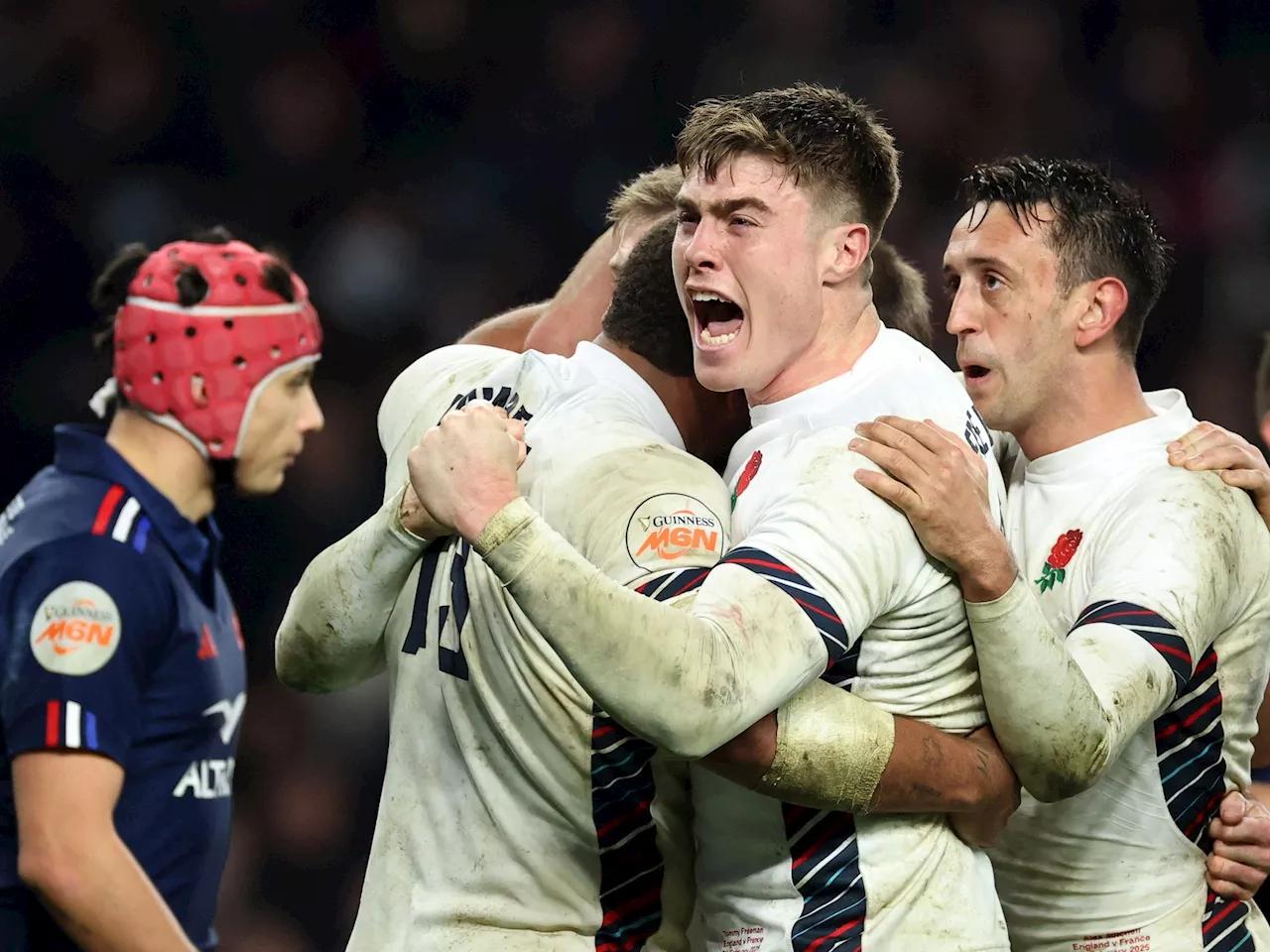 Inglaterra da el golpe en el Seis Naciones: bajó al candidato Francia en un partidazo que se definió con un try en el último minuto