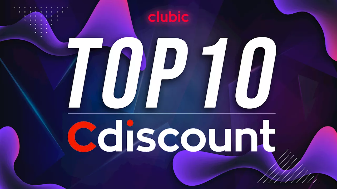 Après les soldes, voici les 10 meilleures promos encore disponibles chez Cdiscount 🔥