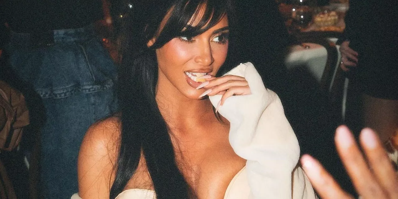 Come indossare il bianco in inverno secondo Kim Kardashian