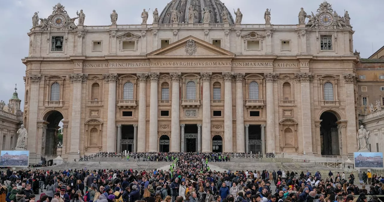 Pope Francis Leads Mass at St. Peter's Basilica