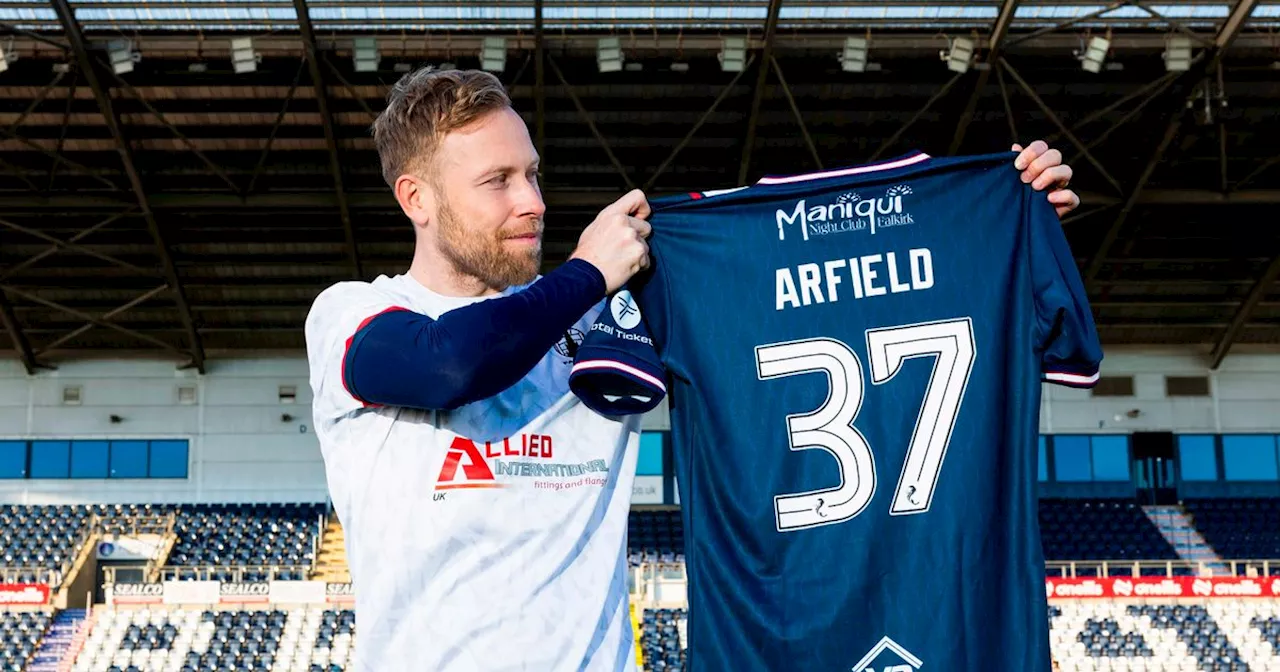 Scott Arfield opens up on Falkirk jersey tribute to late pal Craig Gowans