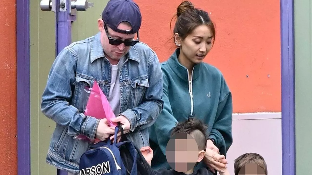 Macauley Culkin and Brenda Song Spotted with Their Two Sons in LA