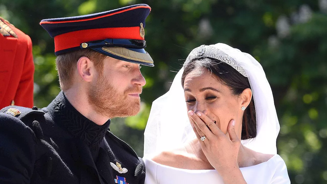 Did Meghan Markle do the unthinkable and drop an 'F-bomb' on her wedding day? Unearthed footage...