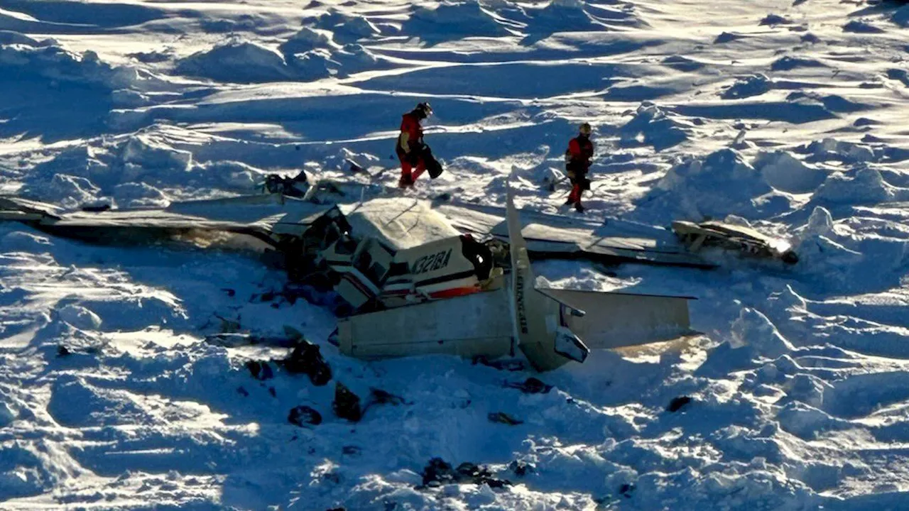 Tödliches Flugzeugunglück in Alaska: Cessna stürzt auf Meereis ab