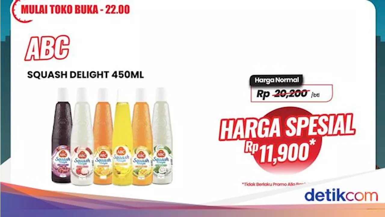 Transmart Full Day Sale: Diskon Gede-gedean untuk Sirup dan Produk Lainnya!