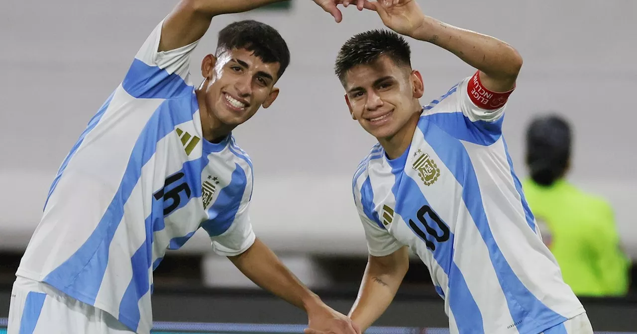 Argentina vence a Uruguay y se acerca al Mundial Sub 20