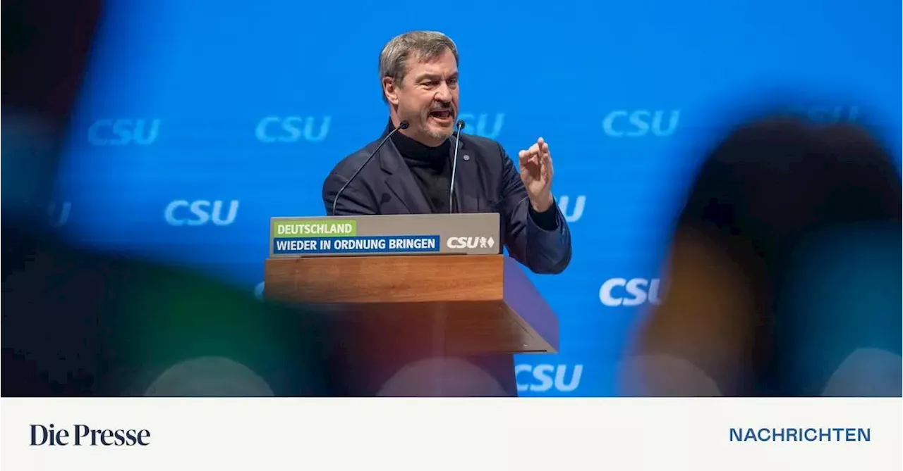 Söder erteilt AfD Absage: „Nein, nein und nein – wir sind der Schutzwall“