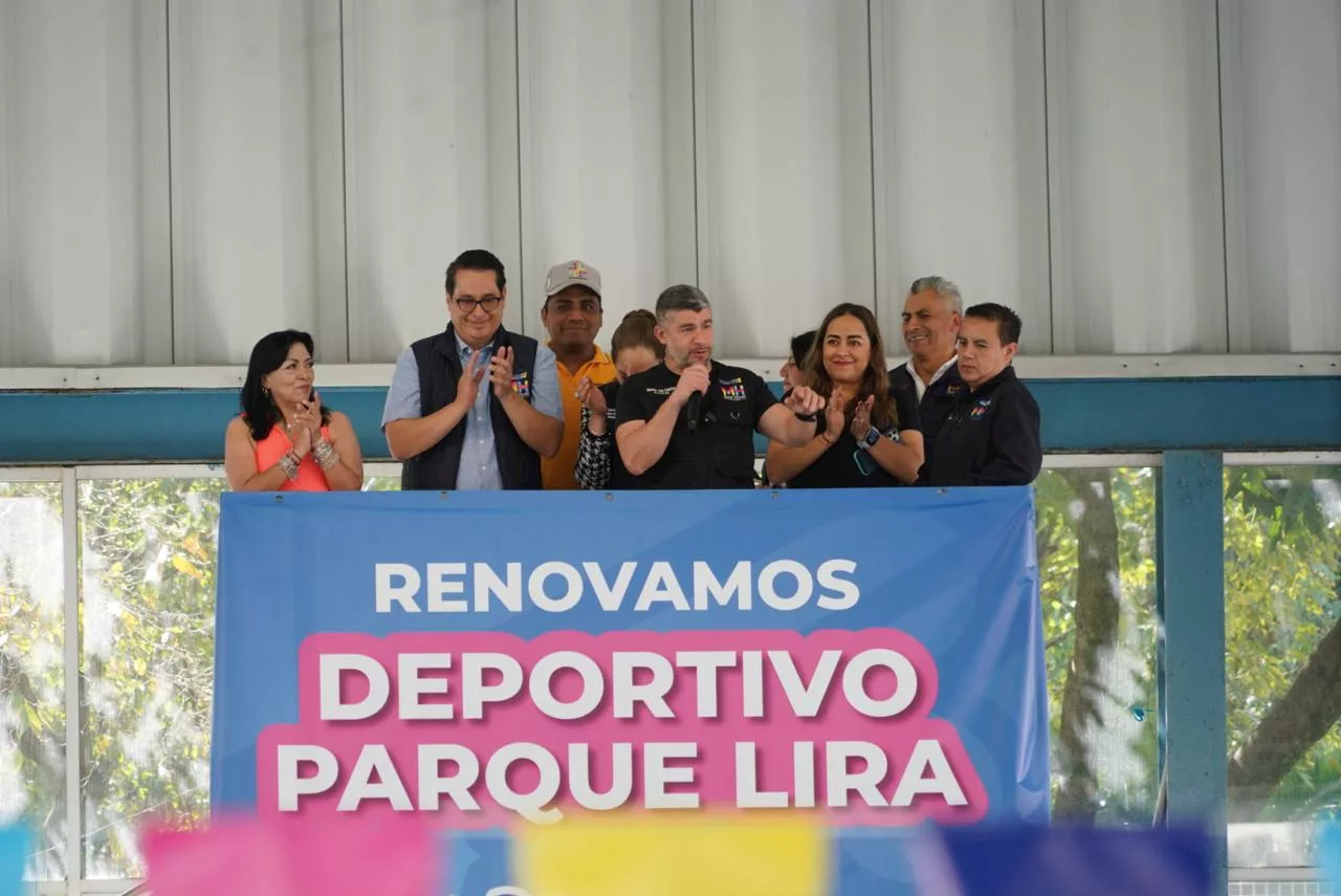 Mauricio Tabe entrega remodelación del Deportivo Parque Lira; “Los espacios públicos deben ser de primera y no de cuarta”, dice