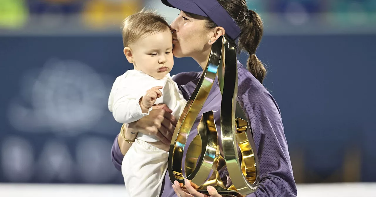 Bencic : un bébé et un trophée