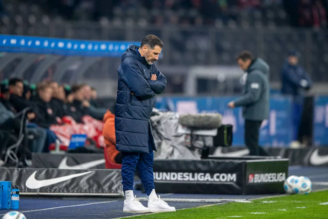 Hertha BSC: Trainerstuhl wackelt nach dritter Niederlage in Folge