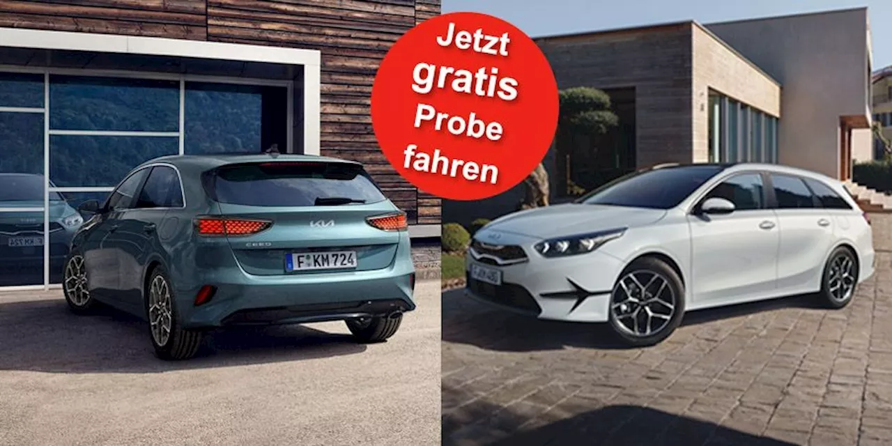 Kia Ceed und Ceed Sportswagon: Probefahrt und Ausstattung