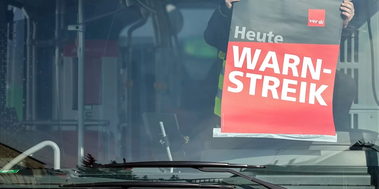 Warnstreiks im Nahverkehr in Berlin und Mecklenburg-Vorpommern angekündigt