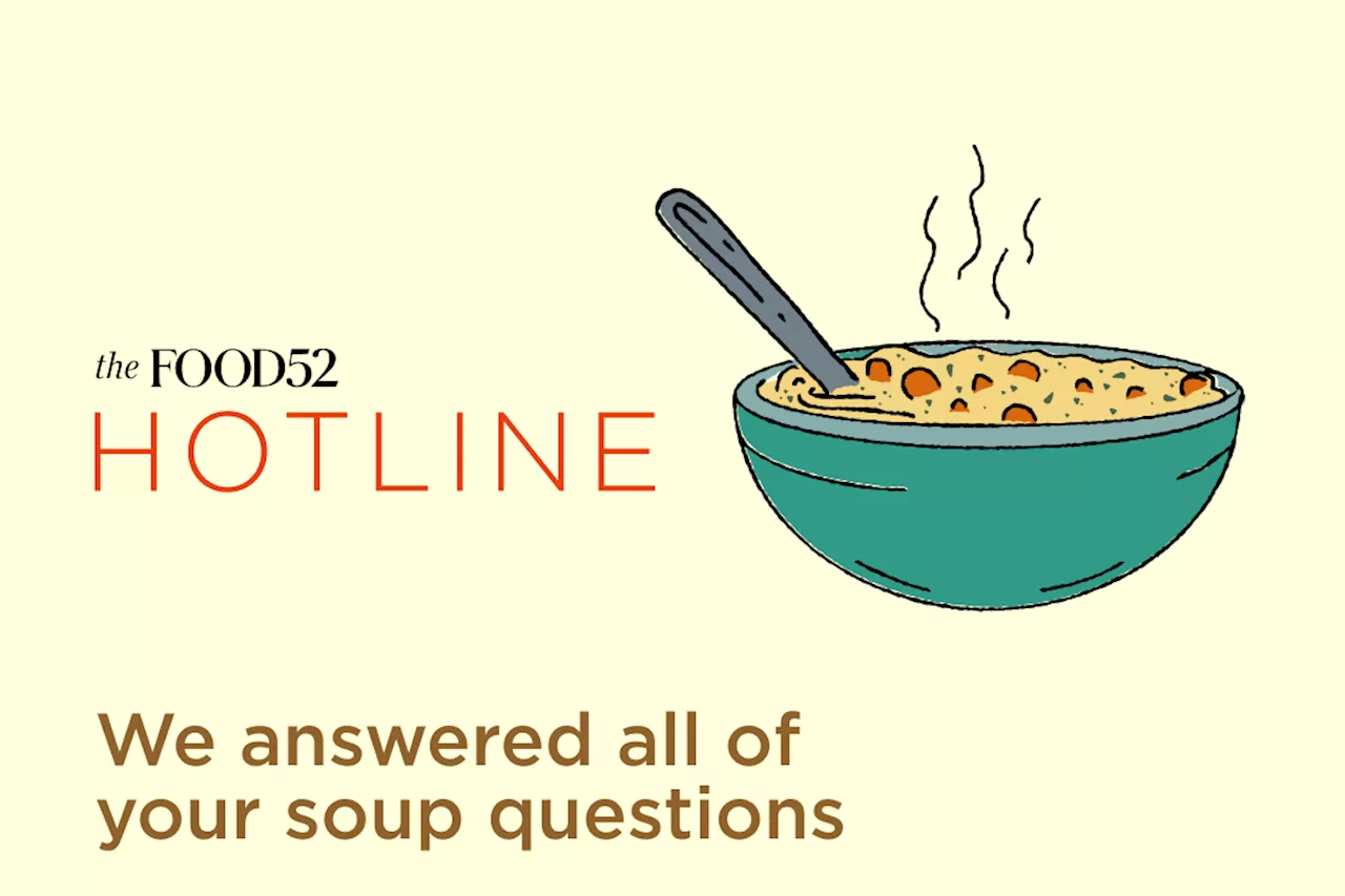 Soup Secrets: Hotline Rewind Answers Your Most Burning Broth Questions