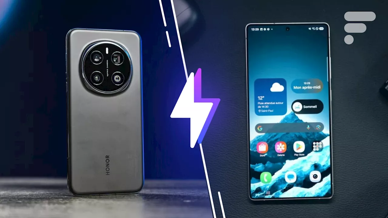 Duel des Titans : Samsung Galaxy S25 Ultra vs Honor Magic 7 Pro