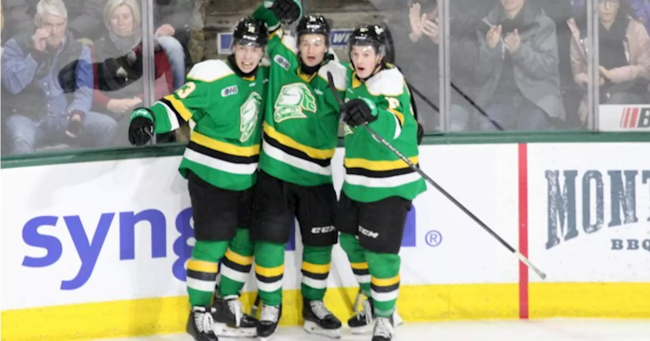 London Knights defeat Peterborough Petes as Easton Cowan’s streak comes to an end