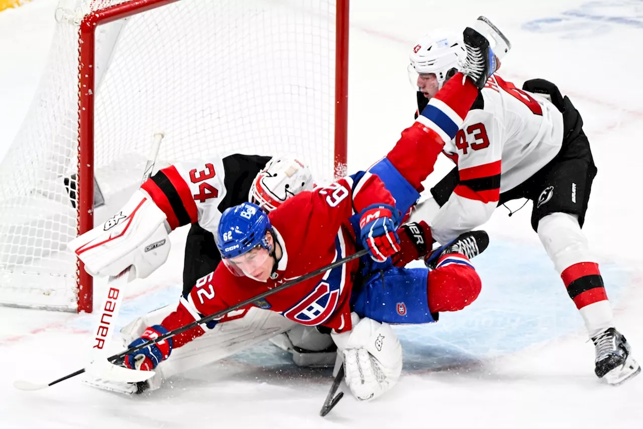 Allen Shuts Out Canadiens in Devils' 4-0 Win