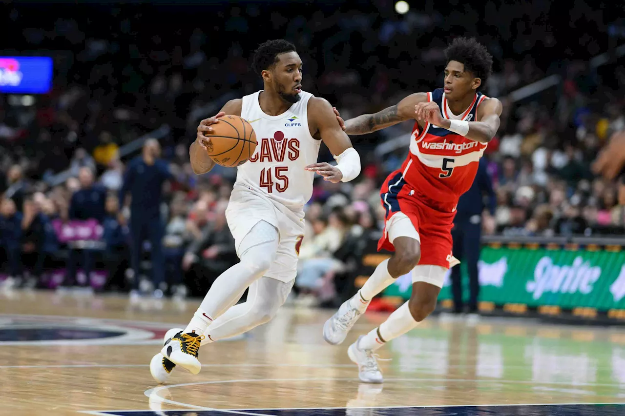 NBA: Cavaliers snap Wizards' season-best winning streak