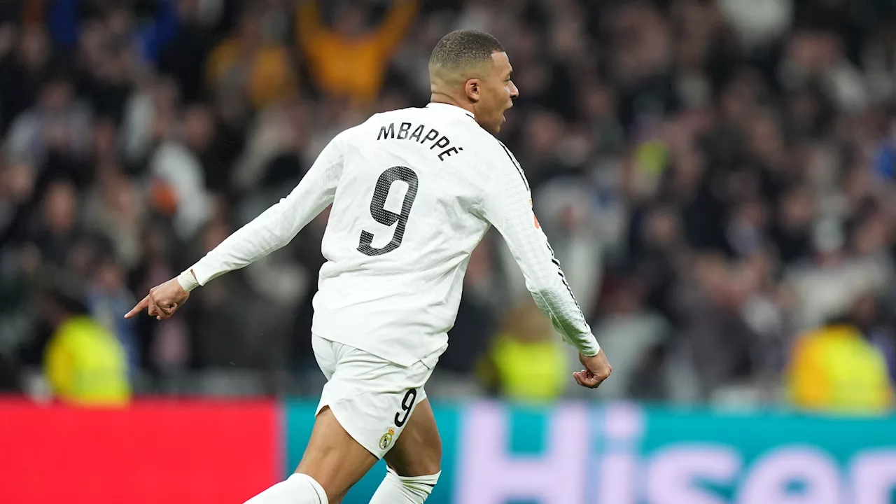 Real Madrid player ratings vs Atletico Madrid: Kylian Mbappe gets his derby moment! Superstar snags a point to cancel out unbelievable penalty decision as Carlo Ancelotti's team keep La Liga title race alive in typically feisty derby clash