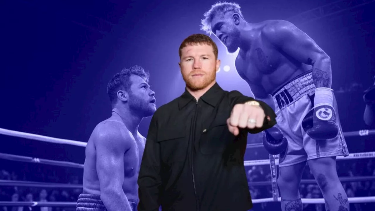 Canelo Álvarez responde a los insultos de Jake Paul: 'solo peleadores de verdad, f*ing youtuber“