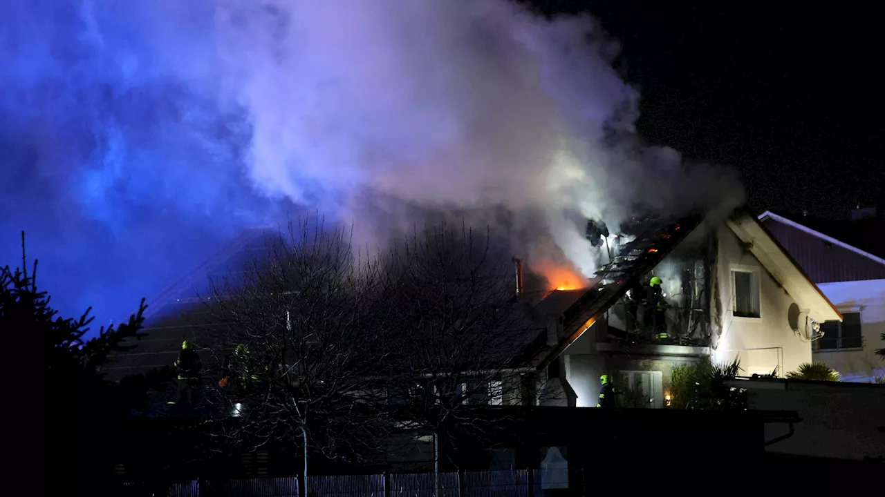 Brand in Wohnhaus in Ansfelden