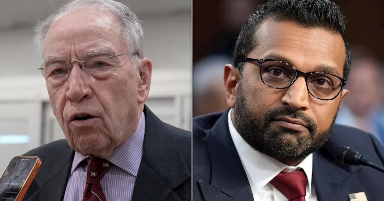 Former CIA and FBI Director Urges Grassley to Block Patel's FBI Nomination