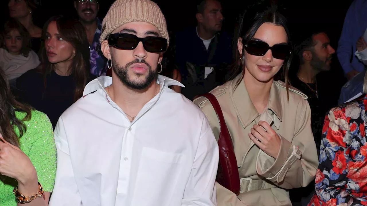 Bad Bunny and Kendall Jenner Attend Separate Fashion Event