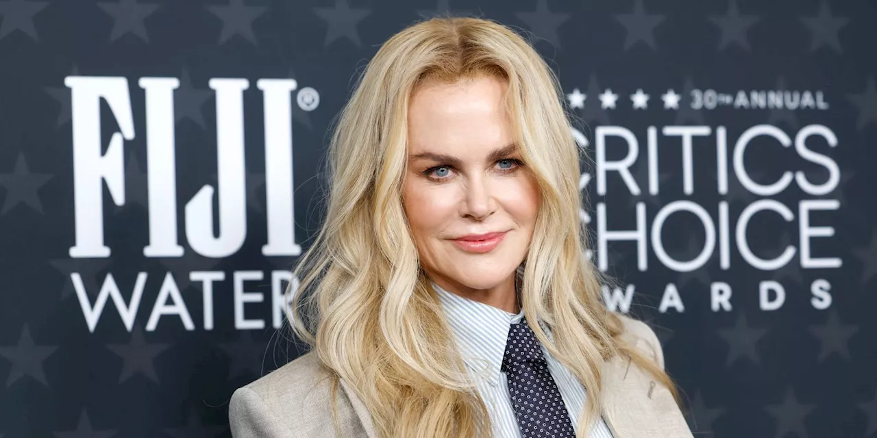 Nicole Kidman Makes a Statement at the Critics Choice Awards