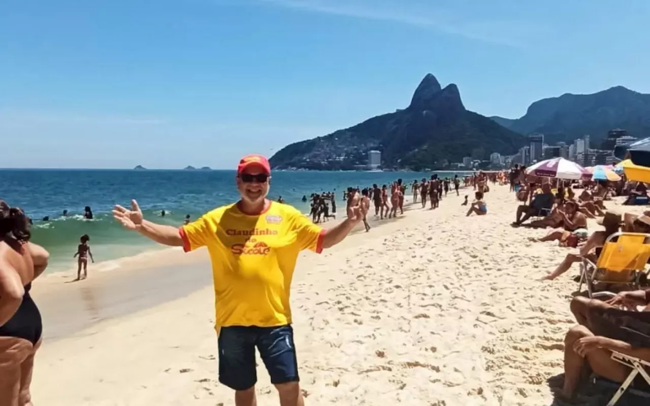 Morre 'Claudinho do Sucolé', ambulante querido nas praias de Ipanema e Leblon