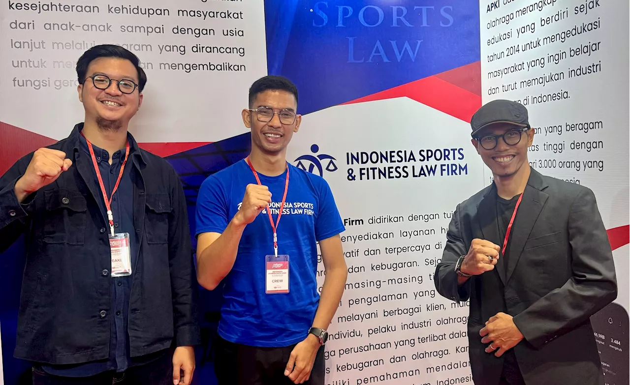 Indonesia Sport & Fitness Law Firm Hadir dalam Indonesia Fitness Expo 2025