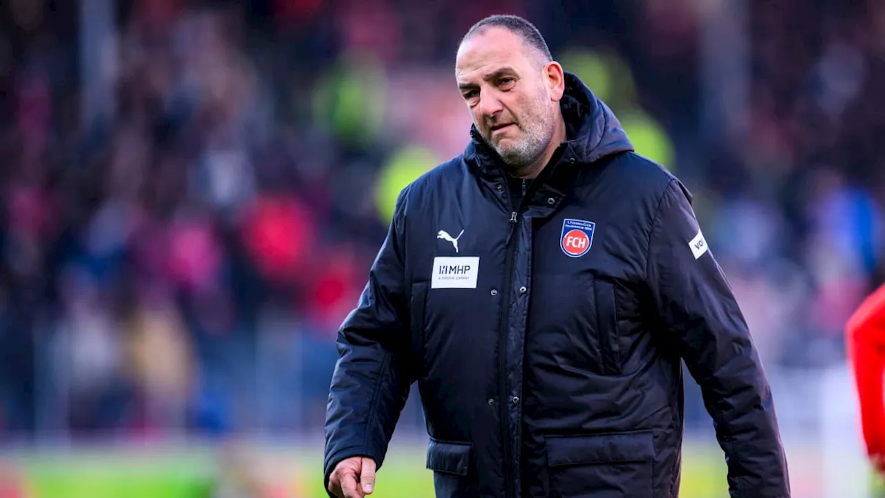 FCH-Trainer Schmidt blickt mit gemischten Gefühlen auf das Spiel in Freiburg