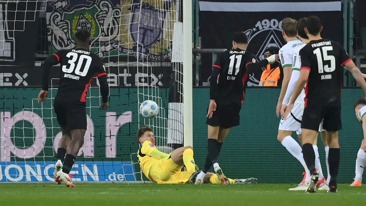 Gladbach lässt Punktgewinn gegen Frankfurt entgehen