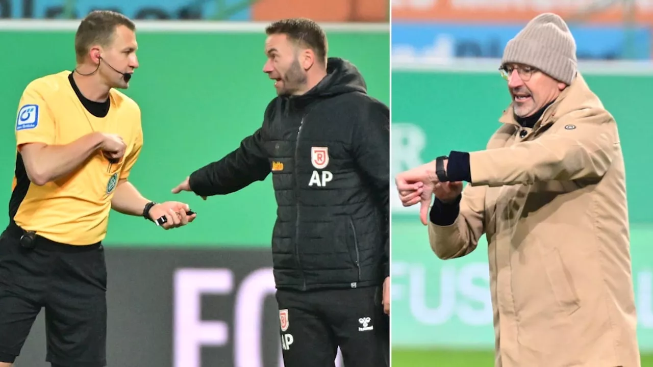 Regensburg kassiert 1:2-Niederlage in Fürth - Trainer Patz sieht Rot