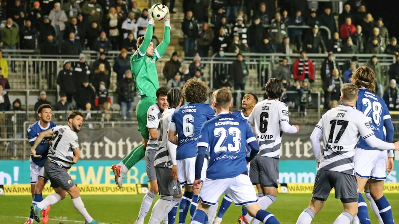 SV Sandhausen siegt gegen Arminia Bielefeld dank herausragender Tormannschaftsleistung