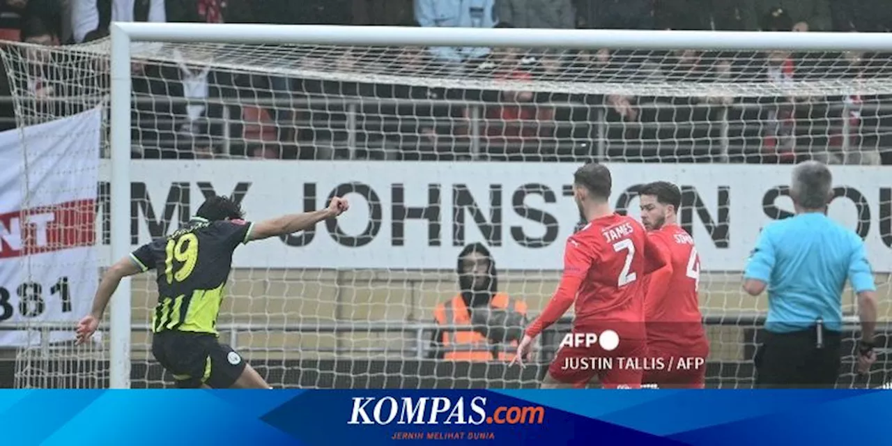 Hasil Leyton Orient Vs Man City 1-2, Pasukan Pep Selamat dari Hasil Memalukan