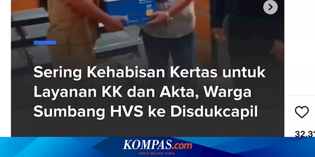 Ramai soal Kertas HVS untuk Cetak KK di Disdukcapil Subulussalam Disebut Kosong dan Disumbang Warga