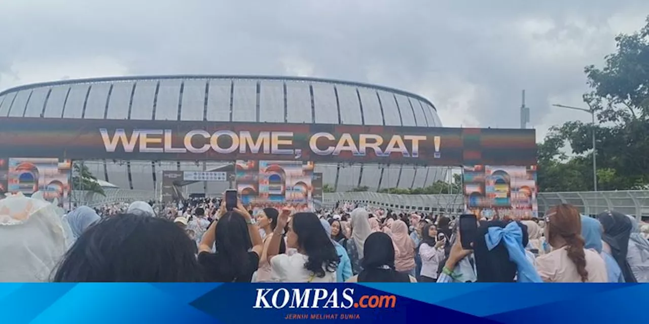 Suasana Hari Pertama Konser Seventeen 2025 di JIS