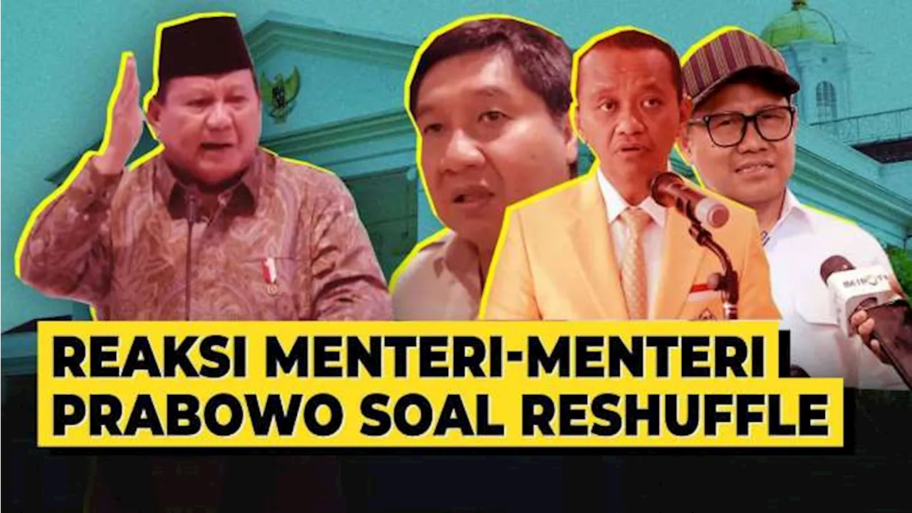 Presiden Prabowo Sinyalkan Reshuffle Kabinet