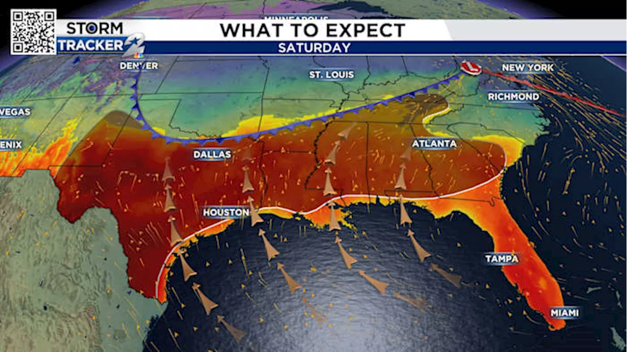 Houston Weekend Warm-Up Followed by Cooler Temperatures and Rain