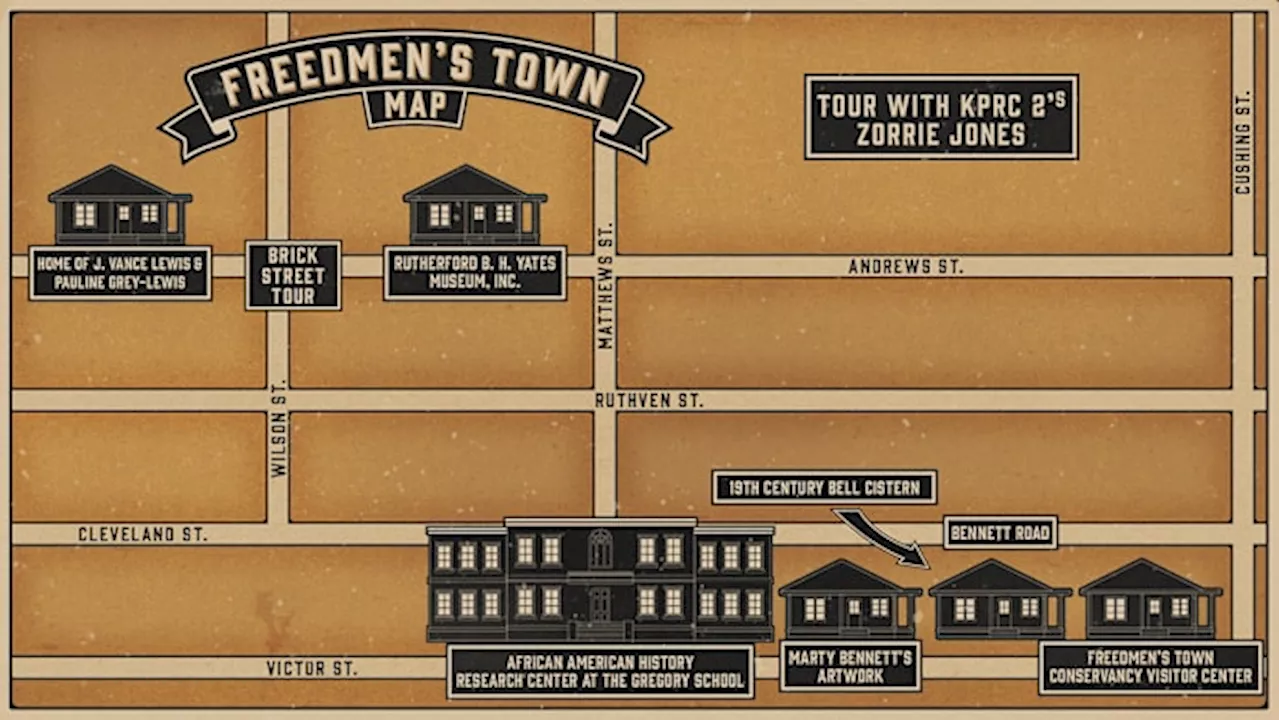 Uncover hidden gems: Choose your virtual adventure in the history of Freedmen’s Town, Houston!