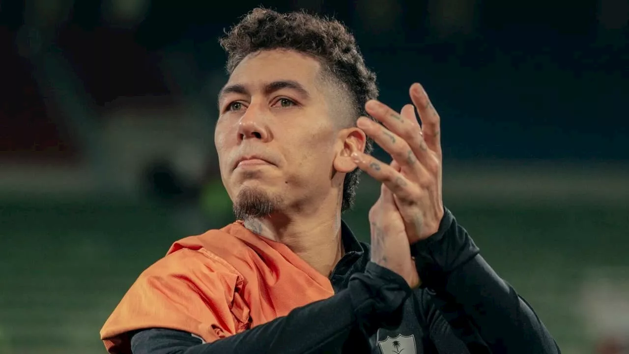 Firmino cortado do Campeonato Saudita por limite de estrangeiros