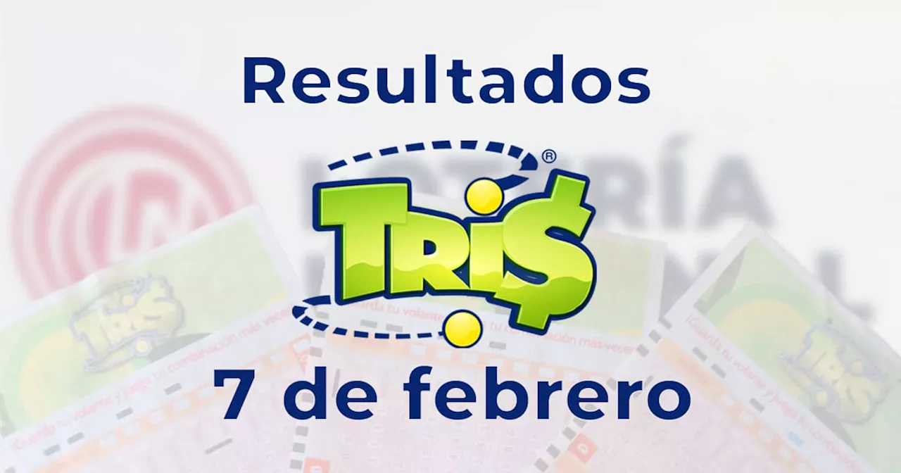 Resultados del Tris de hoy 7 de febrero del 2025. Ve aquí los números ganadores