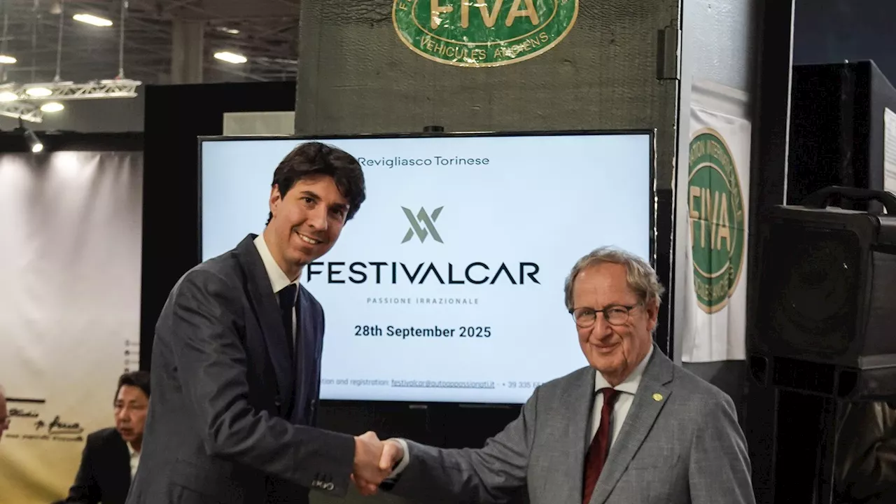 Concorso d'Eleganza Festival Car Entrata nel Calendario Internazionale FIVA