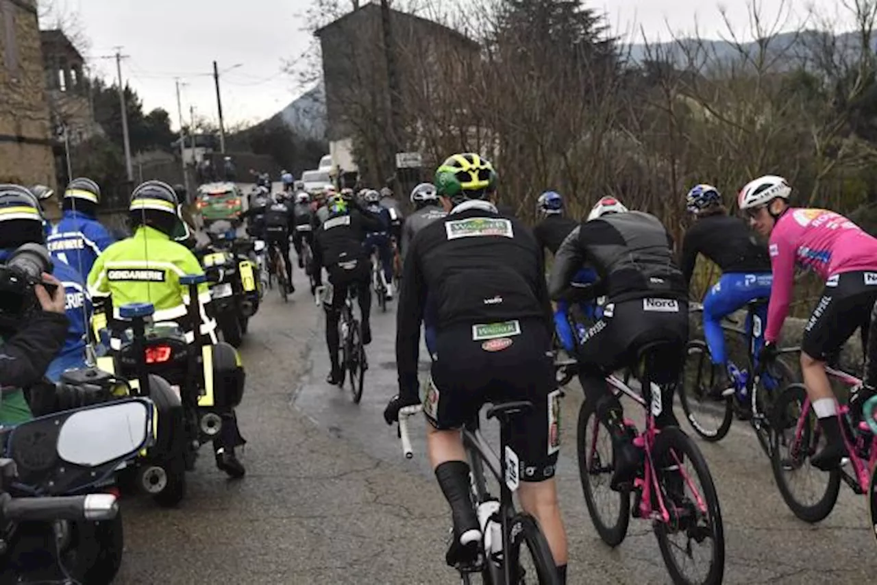 La 4e étape de l'Étoile de Bessèges au Mont Bouquet en partie tronquée