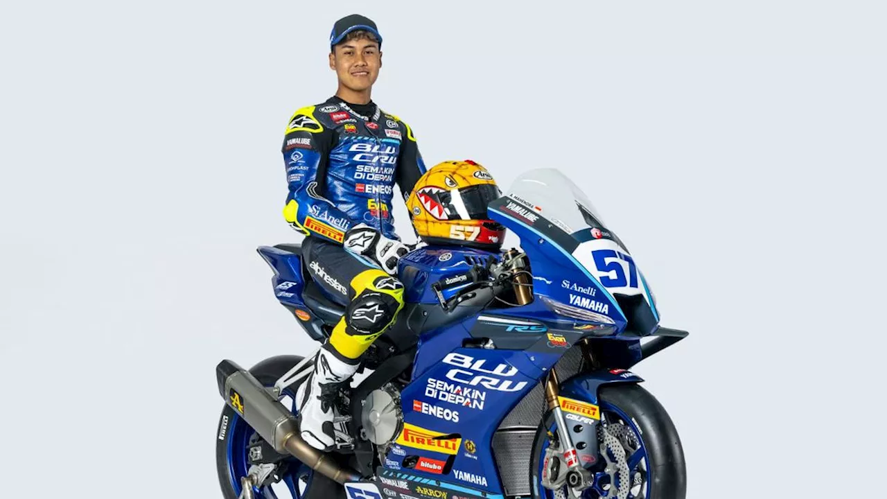 Juara Dunia Aldi Satya Mahendra Tampil Perdana dengan Wearpack Official Jelang World Supersport 2025