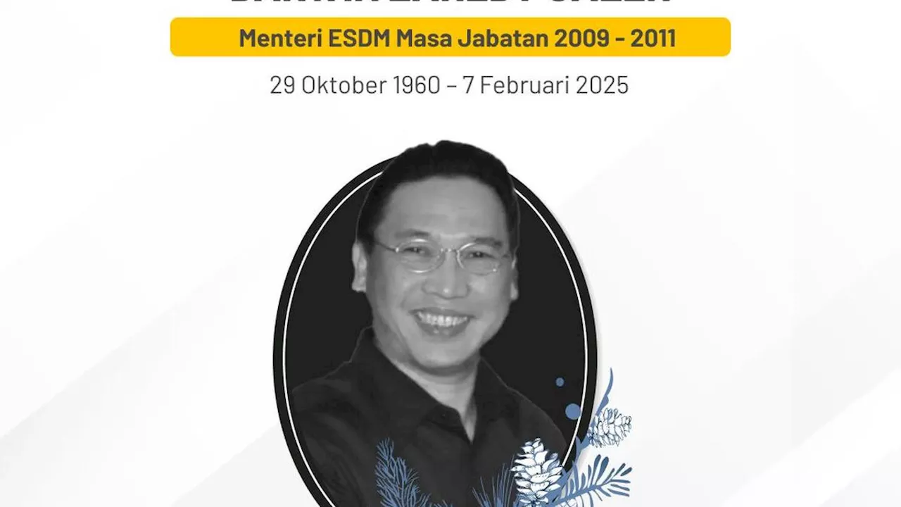 Profil Darwin Zahedy Saleh, Menteri ESDM era SBY yang Meninggal Dunia di RS Siloam