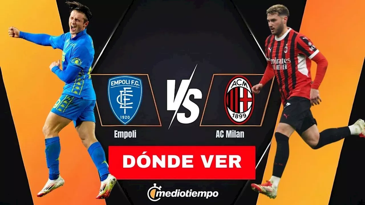 Giménez busca la gloria en la Serie A con Empoli vs. Milan