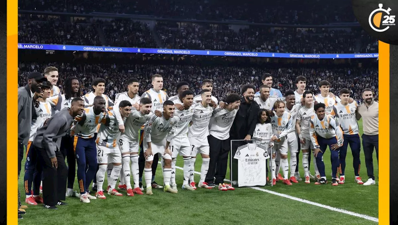 Real Madrid homenajeó a Marcelo tras anunciar su retiro del futbol profesional