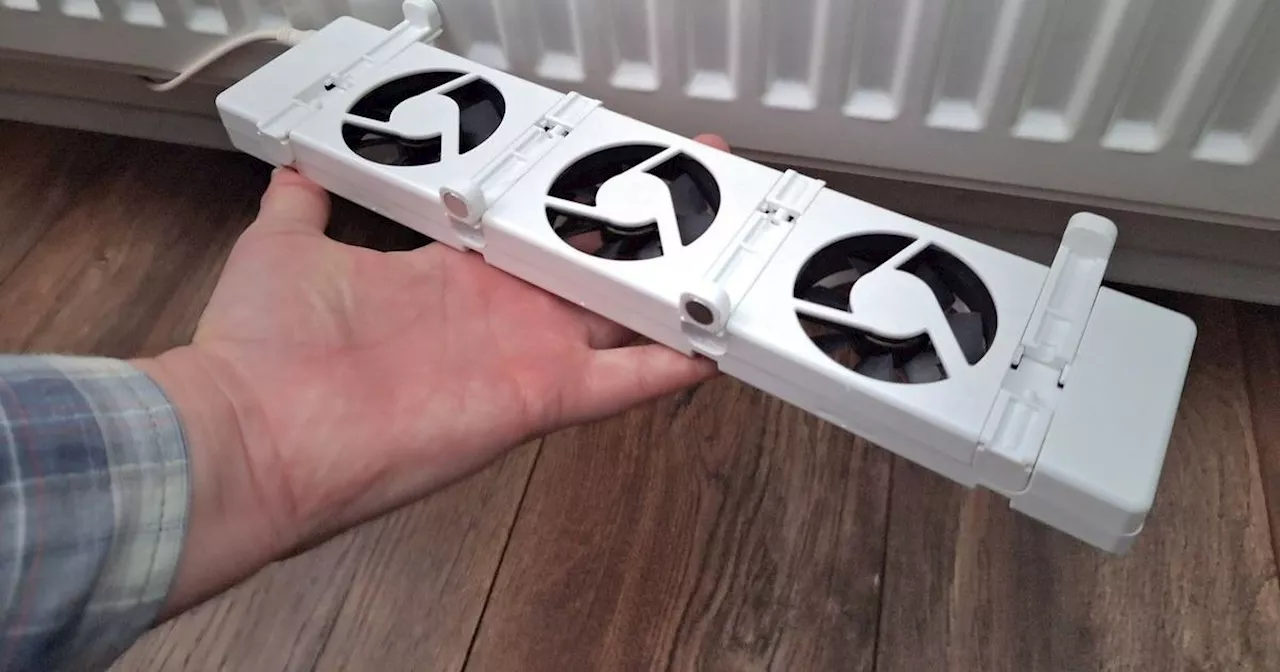 'I tried a heating gadget that was so effective I had to put the fan on'