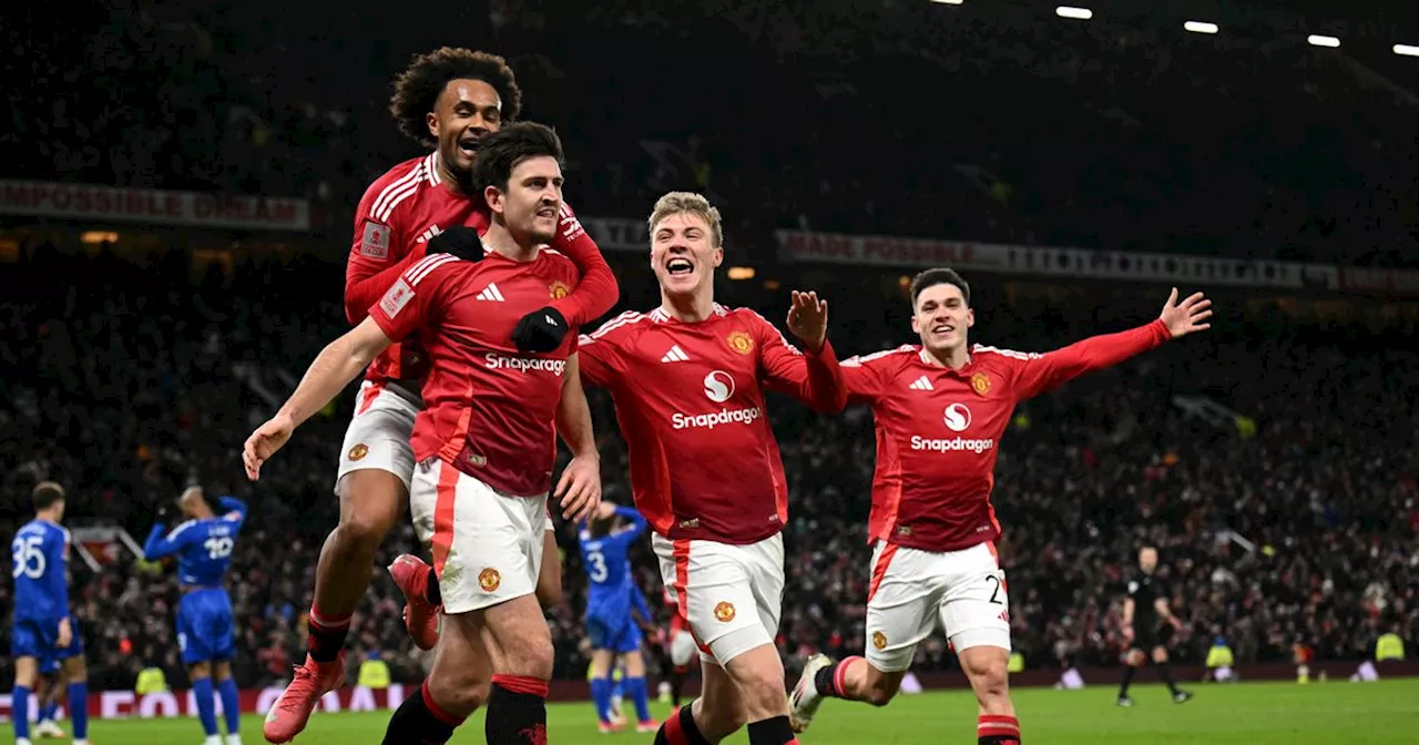 United Grind Out FA Cup Victory Over Leicester